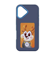 Coque iPhone personnalisable avec écran (Noir, Blanc, Gris, Bleu, Rose)