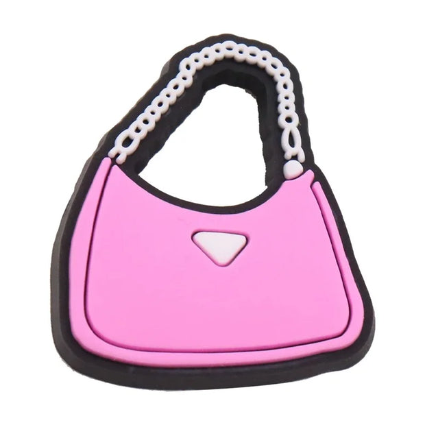 Pin’s Valise Rose – Accessoire Tendance pour Crocs & Coques