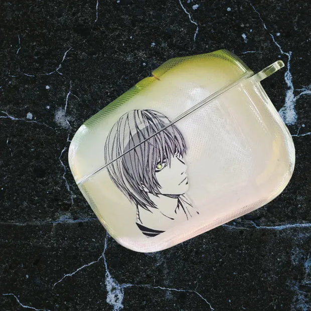 Coque Airpods Death Note - Yagami Light Lawliet Ryuk - FullCase