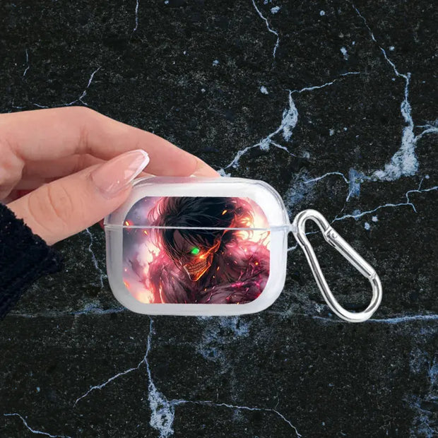 Coque Airpods Attack des Titan Eren Yeager - FullCase