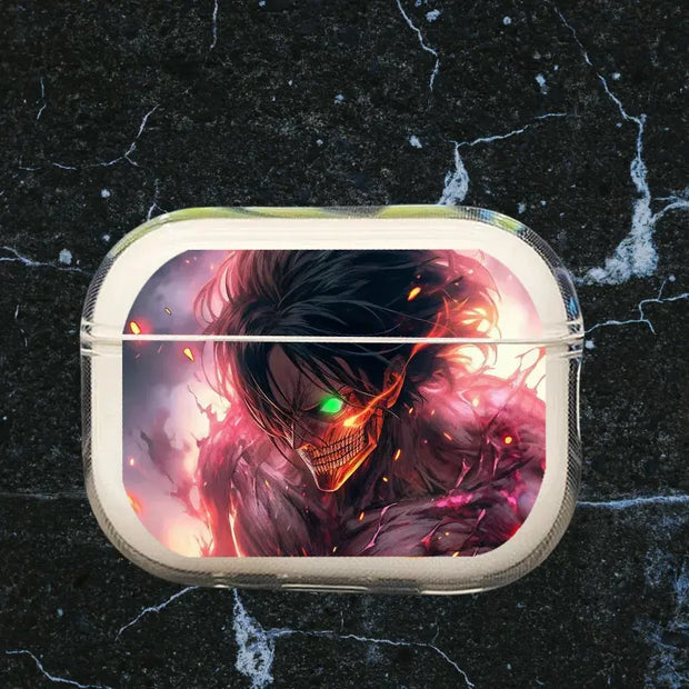 Coque Airpods Attack des Titan Eren Yeager - FullCase