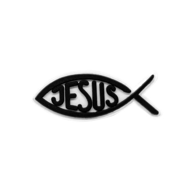 1pcs PVC Religious Jesus Clog Shoe Charms Holy Bible Shoe Decorations Pins for Woman Men Party Favor Gifts DIY Clips Accessories - FullCase