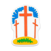 1pcs PVC Religious Jesus Clog Shoe Charms Holy Bible Shoe Decorations Pins for Woman Men Party Favor Gifts DIY Clips Accessories - FullCase