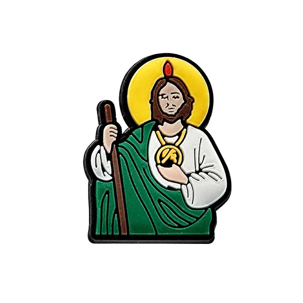 1pcs PVC Religious Jesus Clog Shoe Charms Holy Bible Shoe Decorations Pins for Woman Men Party Favor Gifts DIY Clips Accessories - FullCase