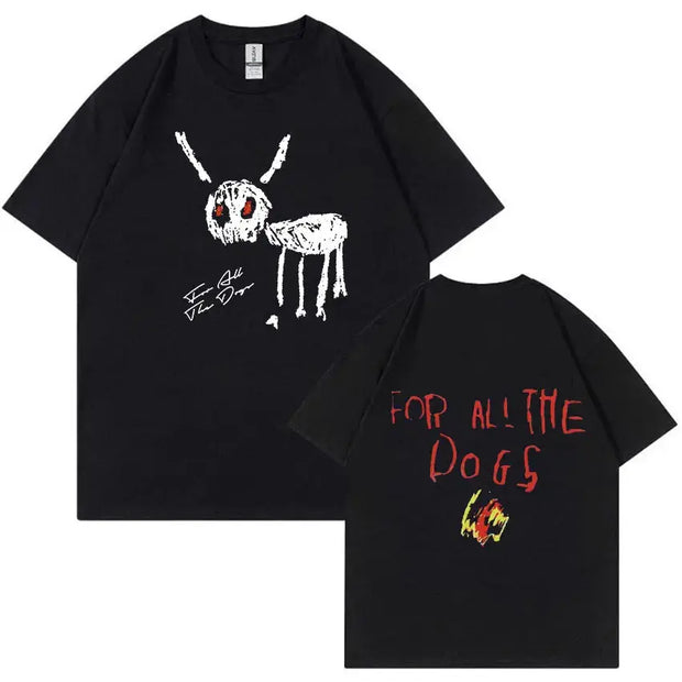 T-shirts Oversized 100% Cotton Drake Certified Lover Boy - FullCase
