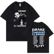 T-shirts Oversized 100% Cotton Drake Certified Lover Boy - FullCase