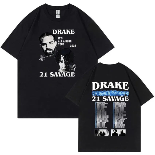T-shirts Oversized 100% Cotton Drake Certified Lover Boy - FullCase