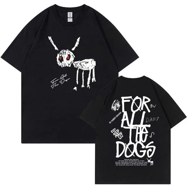 T-shirts Oversized 100% Cotton Drake Certified Lover Boy - FullCase