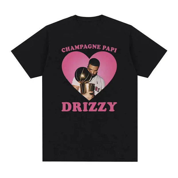 T-shirts Oversized 100% Cotton Drake Certified Lover Boy - FullCase