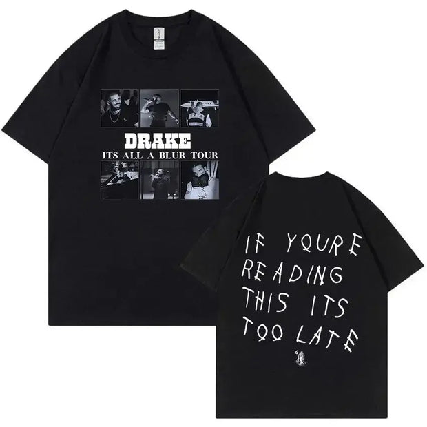 T-shirts Oversized 100% Cotton Drake Certified Lover Boy - FullCase