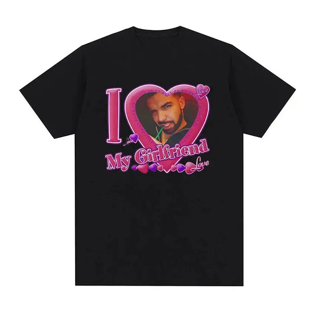 T-shirts Oversized 100% Cotton Drake Certified Lover Boy - FullCase