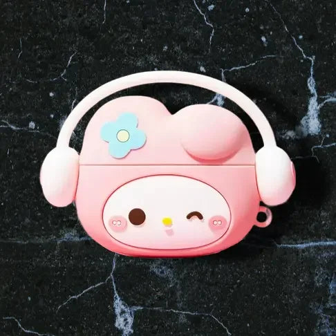 Coque Airpods Hello Kitty, Kuromi et Melody – Protection Silicone FullCase