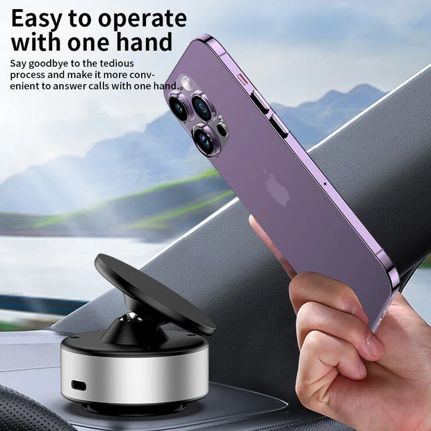 Support Magnétique – Rotation 360°, Adsorption Sous Vide Puissante - FullCase