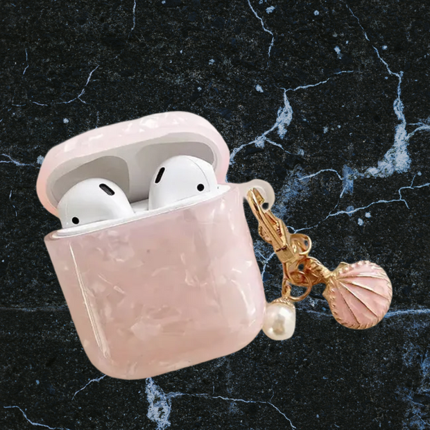 Coque Bijou Perles pour AirPods – Look Glamour + Porte-Clés - FullCase
