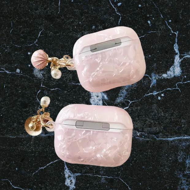 Coque Bijou Perles pour AirPods – Look Glamour + Porte-Clés - FullCase