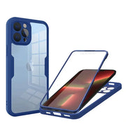 360 Full Body Protection Case For iPhone 15 14 13 12 11 Pro Max Front Screen Shockproof Cover iPhone X XR SE 2020 case FullCase