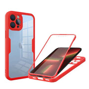 360 Full Body Protection Case For iPhone 15 14 13 12 11 Pro Max Front Screen Shockproof Cover iPhone X XR SE 2020 case FullCase