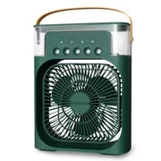 Ventilateur Portable 3-en-1 : Brumisateur, LED & Rafraîchisseur d’Air - FullCase