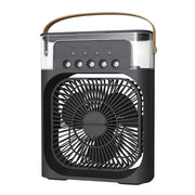 Ventilateur Portable 3-en-1 : Brumisateur, LED & Rafraîchisseur d’Air - FullCase