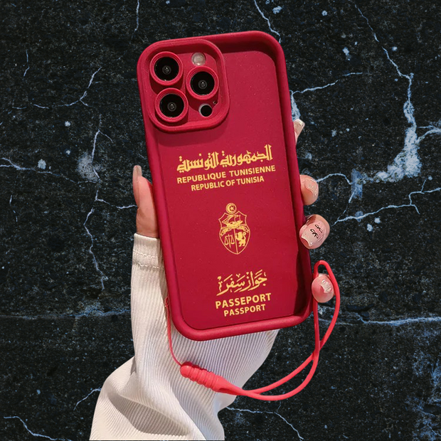 Coque Passeport Tunisien pour iPhone